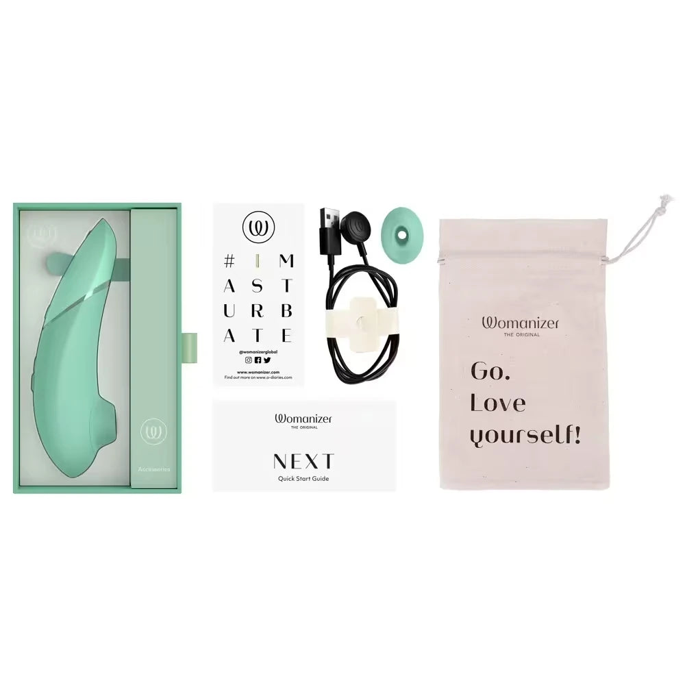 Womanizer Next Emiş Güçlü ve Clitoral Uyarıcı Vibratör-Aqua
