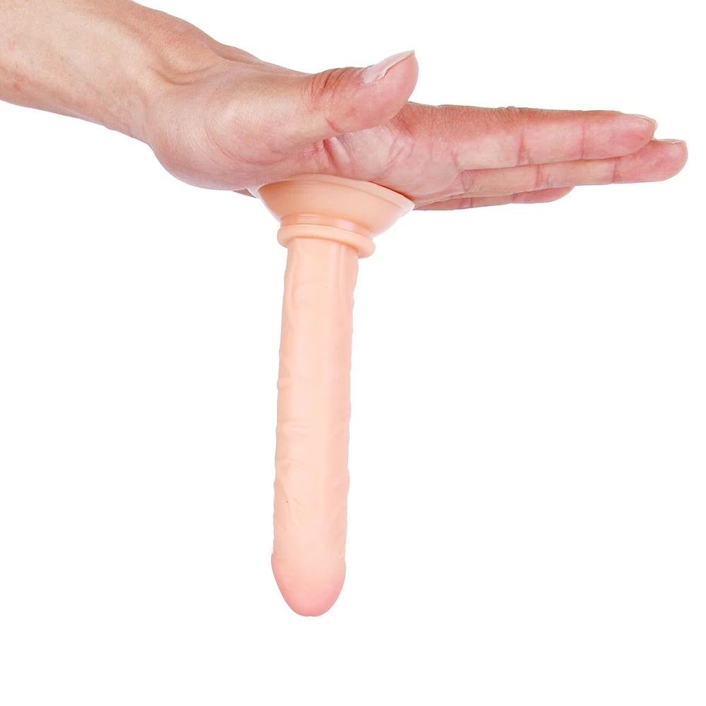 Erox Jelly Strap-On 14.5 cm Belden Bağlamalı Kemerli Realistik Penis
