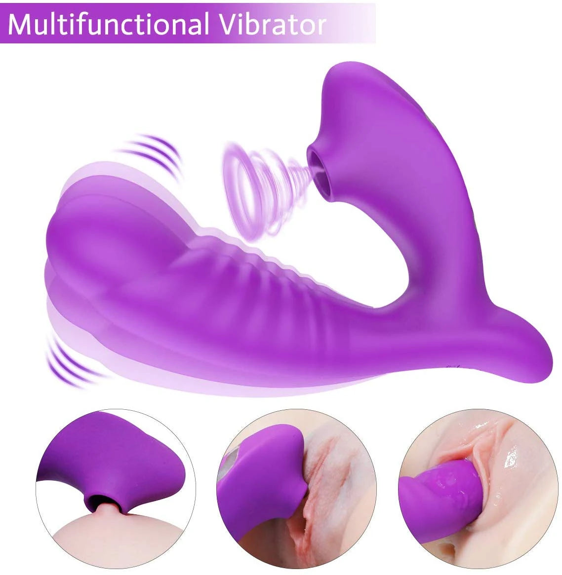 Erox Emiş Güçlü ve G-Stimulant 10 Mod Vibrator