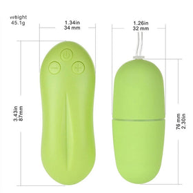 Erox Mini Fantasy 10 Mode Vibration Giyilebilir Uzaktan Kumandalı Vibratör-Blue
