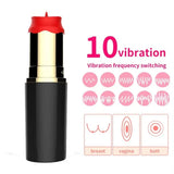 Erox Lipstick 10 Modlu Ruj ve Dil Vibratör