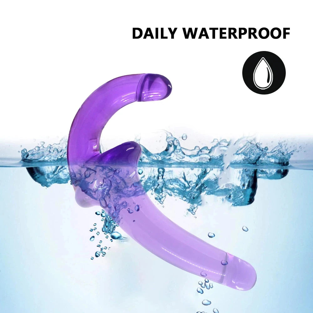 Erox Jelly Strapless Strap-on Purple