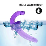 Erox Jelly Strapless Strap-on Purple