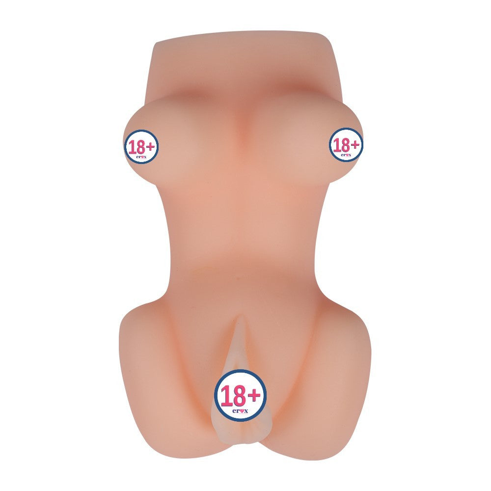 Big Breast Silikon Titreşimli Vajina Mastürbatör