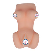 Big Breast Silikon Titreşimli Vajina Mastürbatör