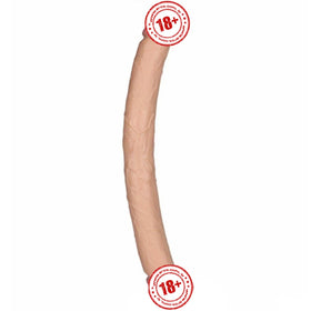 Lovetoy King Size 43 cm Realistik Ultra Esnek Çift Taraflı Penis