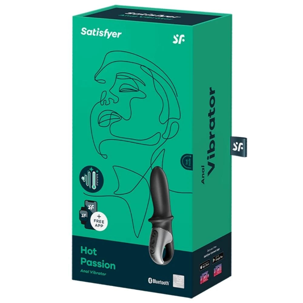 Satisfyer Hot Passion Telefon Kontrollü Isıtmalı Vibratör