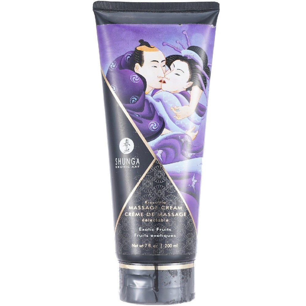Shunga Kissable Massage Cream Exotic Fruits Öpülebilir Masaj Jeli 200 Ml.