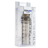 ToyJoy Power Stud Sleeve Tırtıklı Penis Kılıfı-Gray