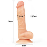 Lovetoy The Ultra Soft Dude 20 Cm Realistik Penis LV1089