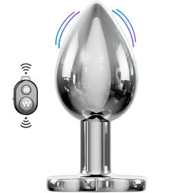 Erox Uzaktan Kumandalı Titreşimli Small Metal Anal Plug