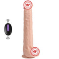 Shequ Vibrating Dildo Series Bart 29 cm Titreşimli Realistik Penis SQ-WBE10038