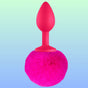 Erox Luxury Pink Silicone Bunny Tail Pink Kuyruklu Anal Plug