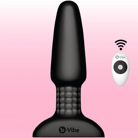 B-Vibe Rimming 2 Uzaktan Kumandalı Titreşimli Anal Vibratör-Black