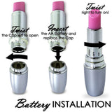Erox Mini Fantasy Moon Lipstick Vibes Ruj Vibratör-Pink