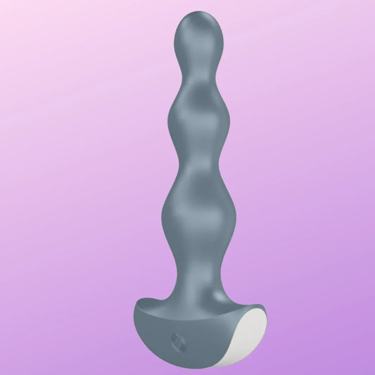 Satisfyer Lolli Plug 2 Boğumlu Anal Vibratör-Blue