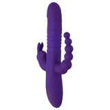 Sweet Smile Thrusting Pearl Triple İleri Geri Hareketli 3 Bölge Uyarıcılı Vibratör