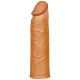 Lovetoy Pleasure X-Tender 3 cm Dolgulu Melez Realistik Penis Kılıfı