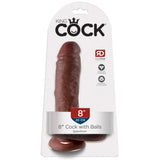 Pipedream King Cock 8 Inch Cock With Balls Realistik Penis