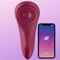 Satisfyer Sexy Secret Telefon Uyumlu Giyilebilir Vibratör