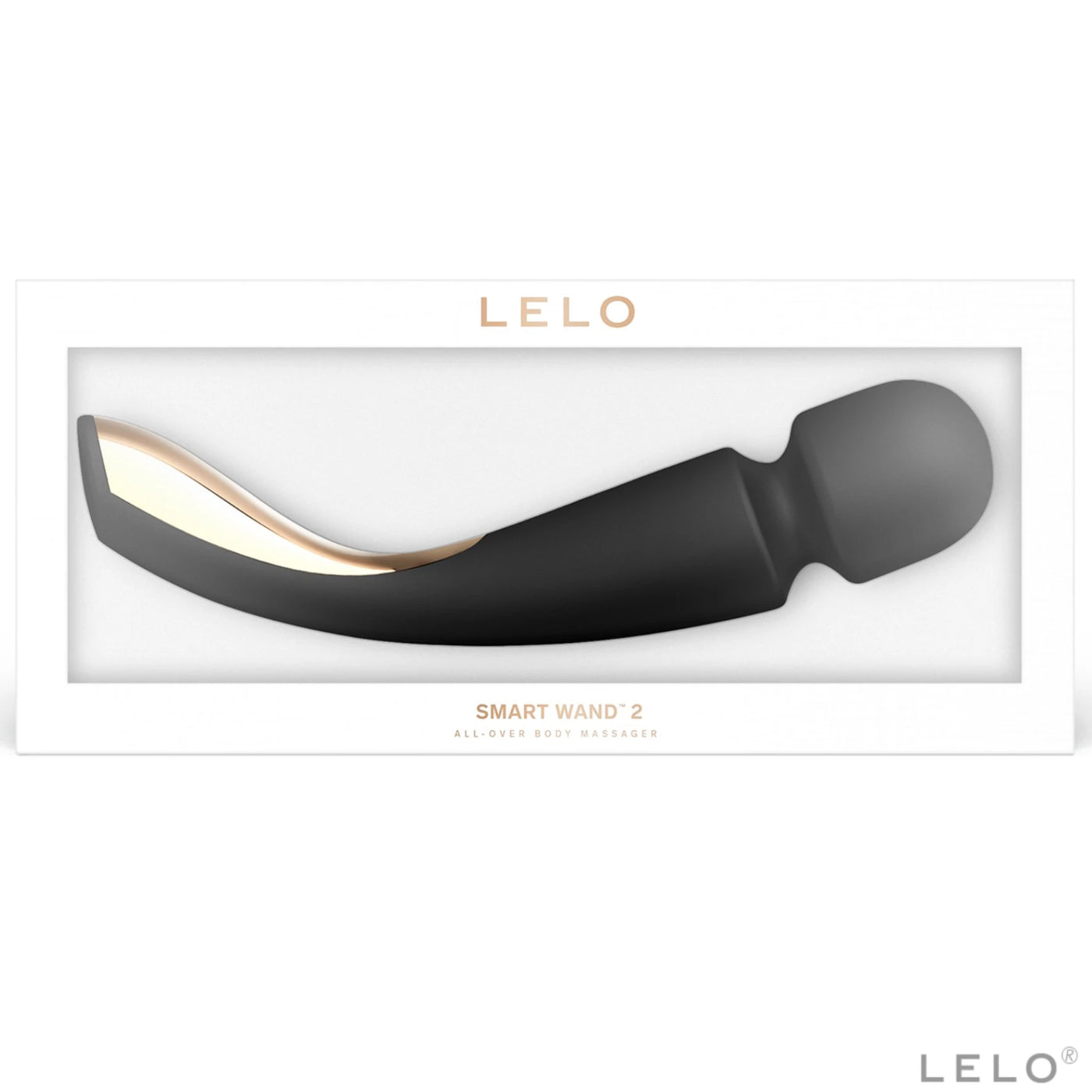 Lelo Smart Wand 2 Medium Professional Masaj Wand Vibratör-Black