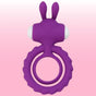 Erox The Cock Ring Nuo Rabbit Klitoral Titreşimli Penis Halkası-Purple