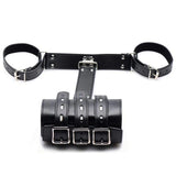 Erox Fetish Fantasy Series Leather Harness Arm Binder Bağlama Seti