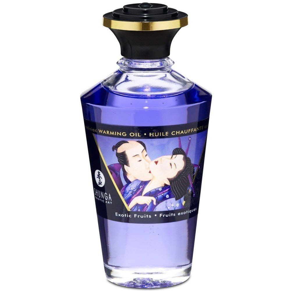Shunga Aphrodisiac Warming Oil Exotic Aromalı Isıtmalı Masaj Yağı 100 Ml.
