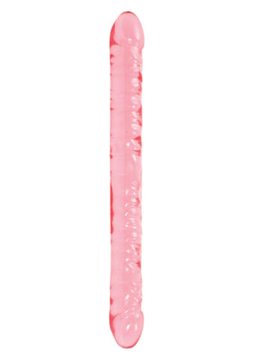 Doc Johnson 45 Cm Çift Başlı Pembe Realistik Jel Penis