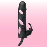 Pretty Love Penis Sleeve 2 İn 1 Titreşimli Penis Kılıfı BI-026216A
