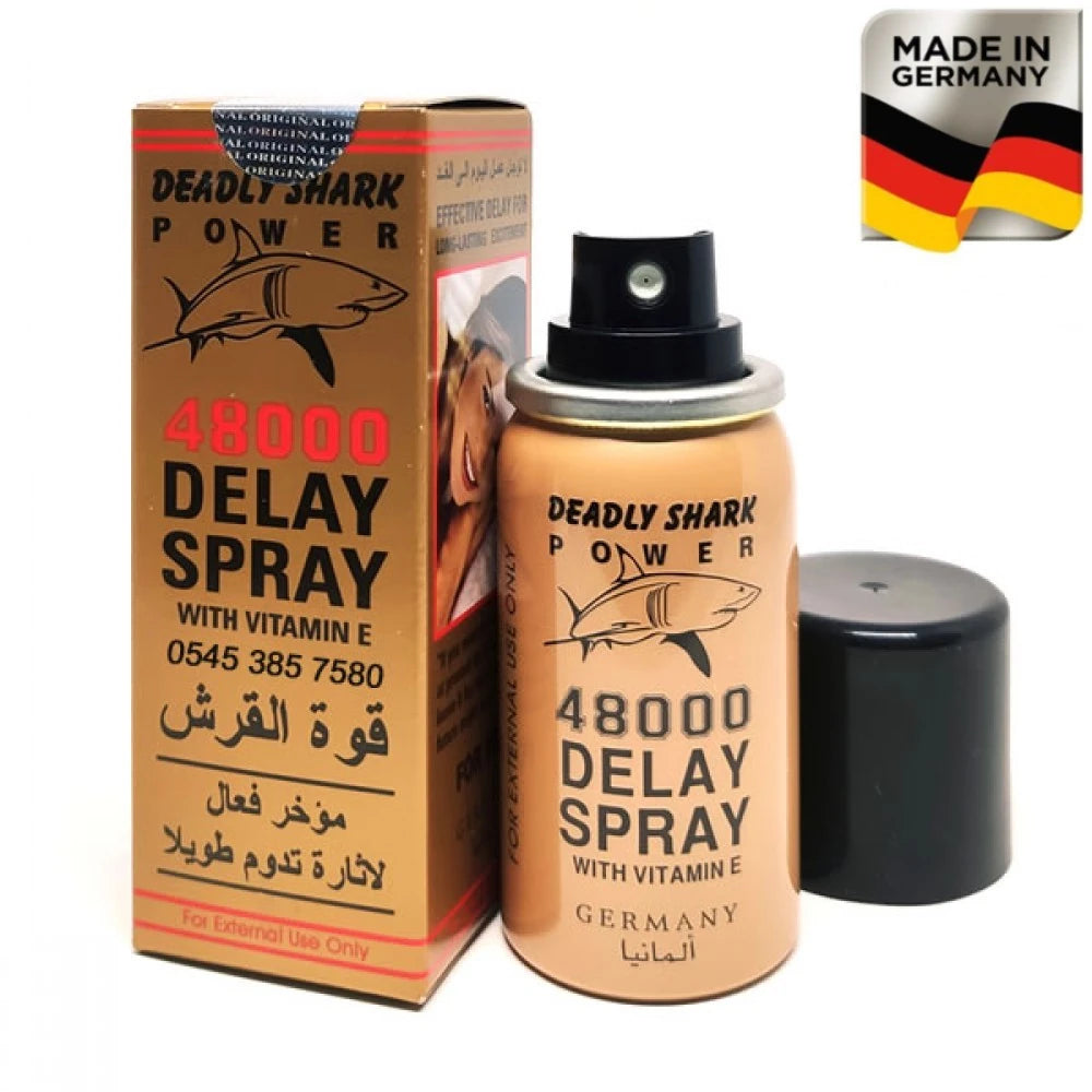 Orjinal Delay 48000 Erkeklere Özel E Vitaminli Penis Spreyi 2'li Paket
