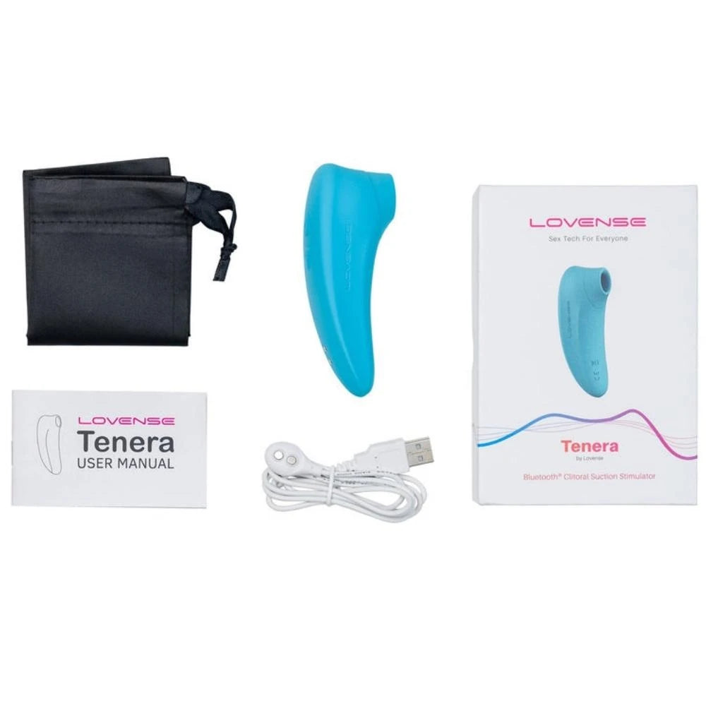 Lovense Tenera Telefon Kontrollü Emiş Güçlü Vibratör