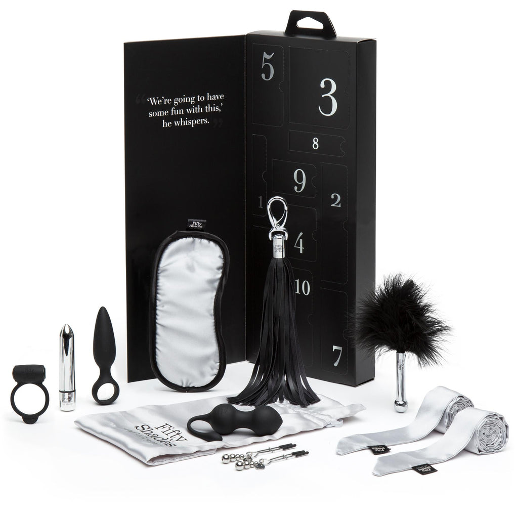 Fifty Shades Of Grey Pleasure Overload 10 Days Of Pleasure Couple's Gift Set
