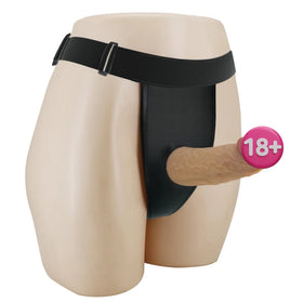 Pretty Love Harness Briefs Strap-On İçi Boş Belden Bağlamalı Kemerli Penis