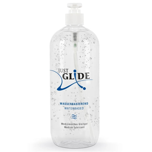 Just Glide Medical Lubricant Gel Su Bazlı Kayganlaştırıcı Jel 1000 Ml.