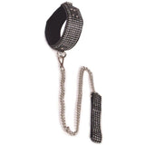 Erox Fetish Fantasy Series Diamond Collar Taşlı Fetiş Tasma-Siyah