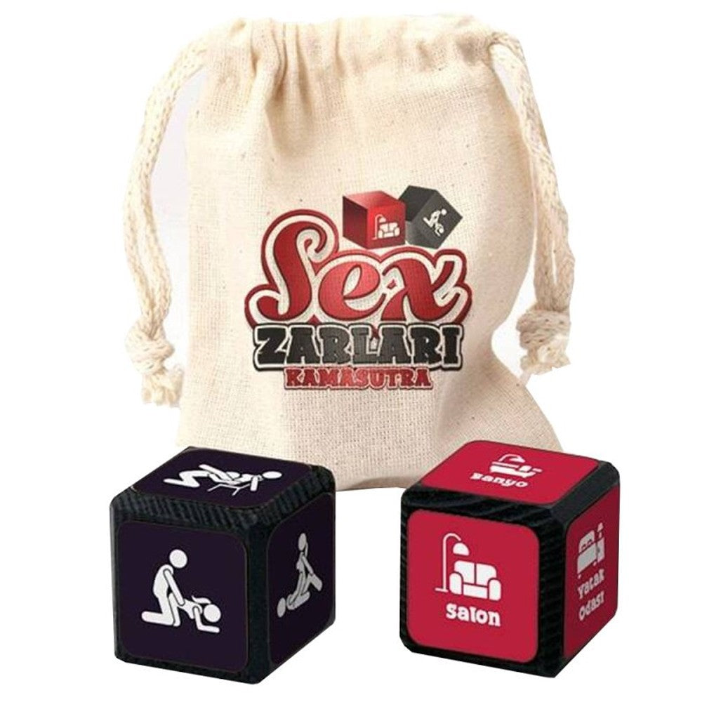 Erox Erotica Game Kamasutra Zarları Mekan+Poziyon Erotik Görev Oyunu