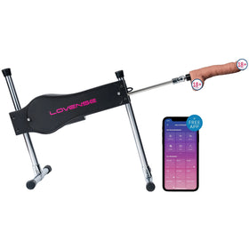 Lovense Sex Machine Telefon Kontrollü Güçlü Sex Makinesi