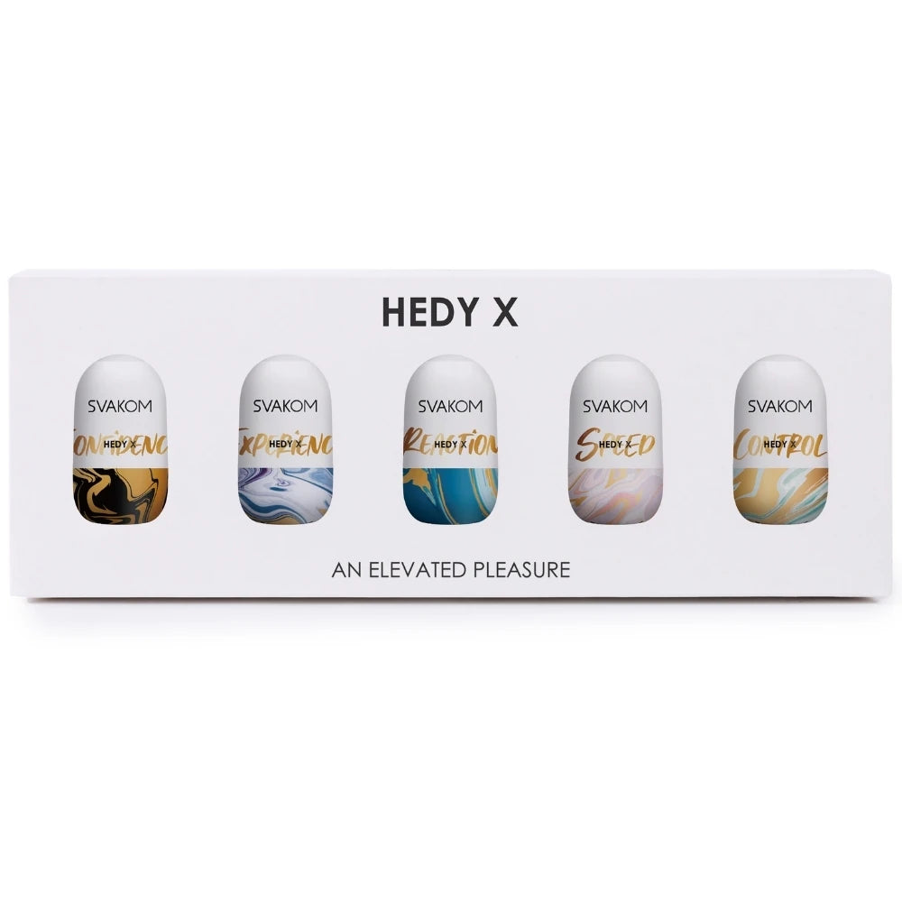 Svakom Hedy X Explore Your Limits 5 Farklı Dokulu Mini Tenga Mastürbatör