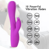 Shequ Eartha 10 Modlu Klitoris Rabbit Vibratör SQ-V10103