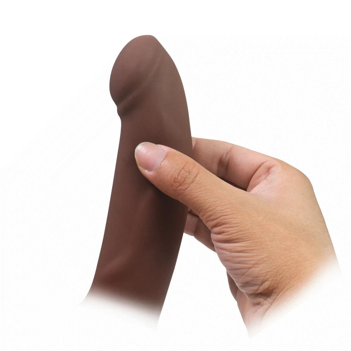 Aphrodisia Hollow Strap-On 15 Cm İçi Boş Belden Bağlamalı Penis-Brown
