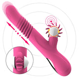 Erox Licking Life İleri Geri Hareketli Klitoral Stimülasyon Vibratör-Pink
