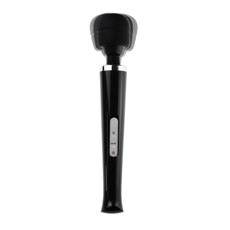 Erox Magic Massager Black Profesyonel 10 Modlu Güçlü Masaj Aleti