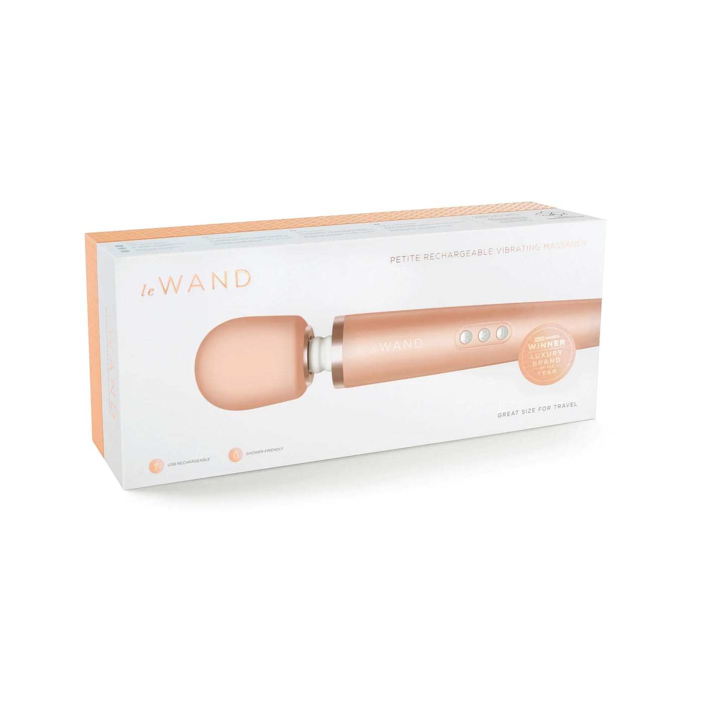 Le Wand Petite Rose Gold Titreşimli Lüks Masaj Aleti