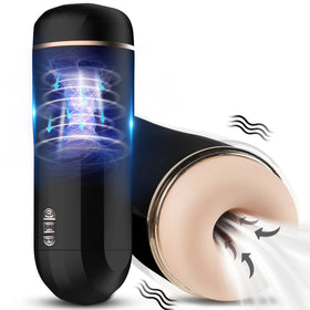 Xise Snow İnspiratory Emiş Güçlü 7 Modlu Titreşimli Anüs Mastürbatör