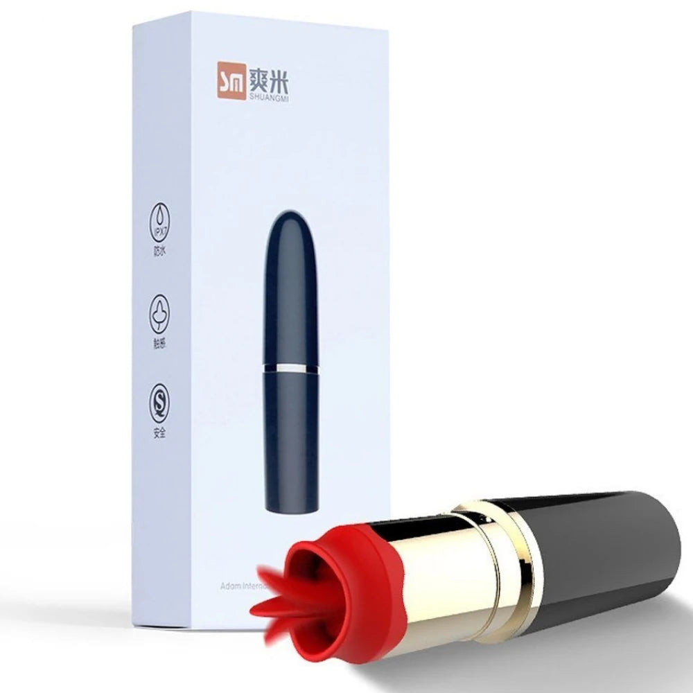Erox Lipstick 10 Modlu Ruj ve Dil Vibratör