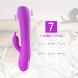 Shequ Mat Vibe Dönebilen Hareketli Klitoral Rabbit Vibratör SQ-V10091