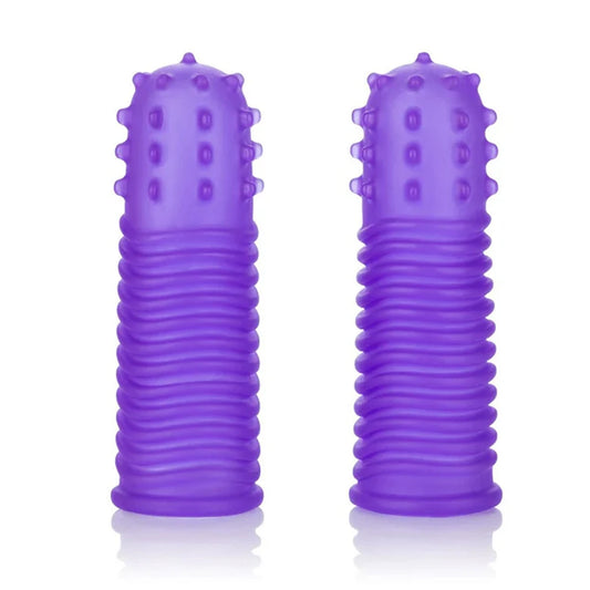 Calexotics Intimate Play Finger Tingler Parmak Kılıfı-Purple