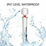 Erox New Professional 10 Modlu Güçlü Masaj Aleti Beyaz