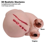 Shequ Lorrainesex Anal ve Vajinal Kalça Masturbator